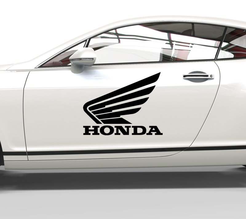 37150 Honda Flügel Aufkleber